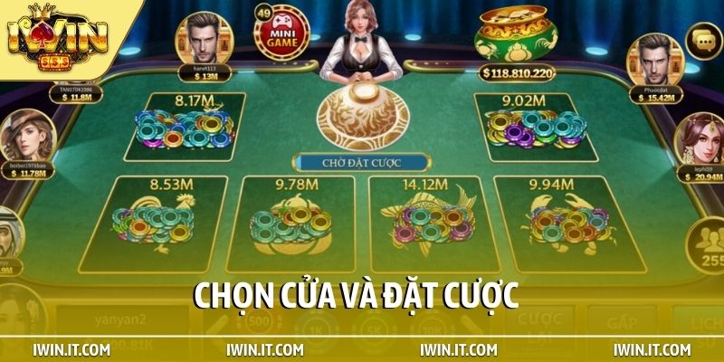 Chọn cửa và đặt cược
