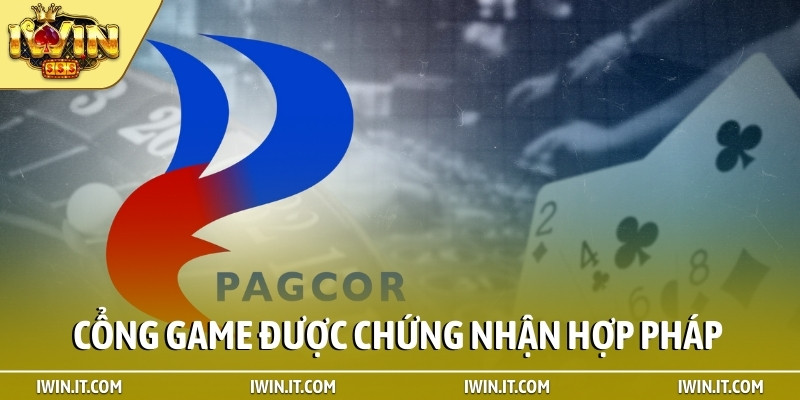 Cổng game được chứng nhận hợp pháp