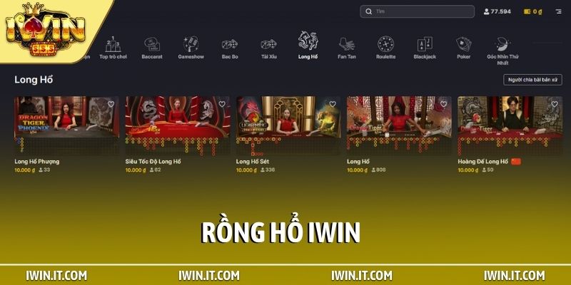 Rồng hổ iWin
